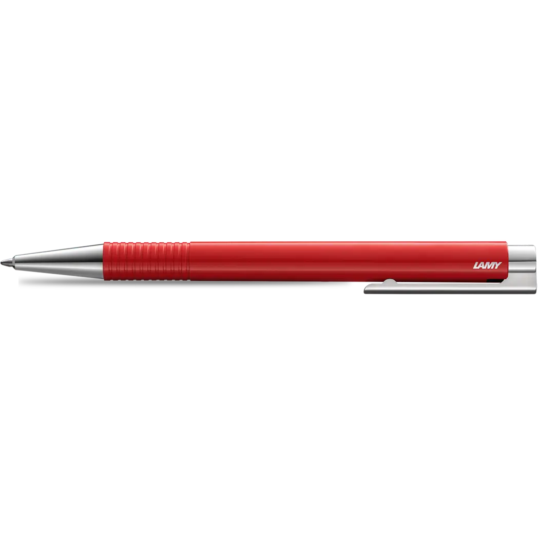 Lamy Logo M+ Red Ballpoint Pen-Pen Boutique Ltd