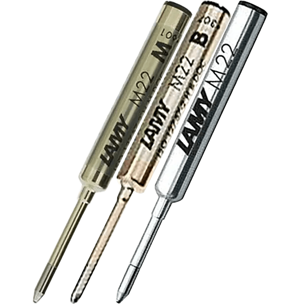 LAMY PICO Refill M22 Ballpoint Pen Refills - Black, Blue, F, M, B Point Sizes, Made In Germany