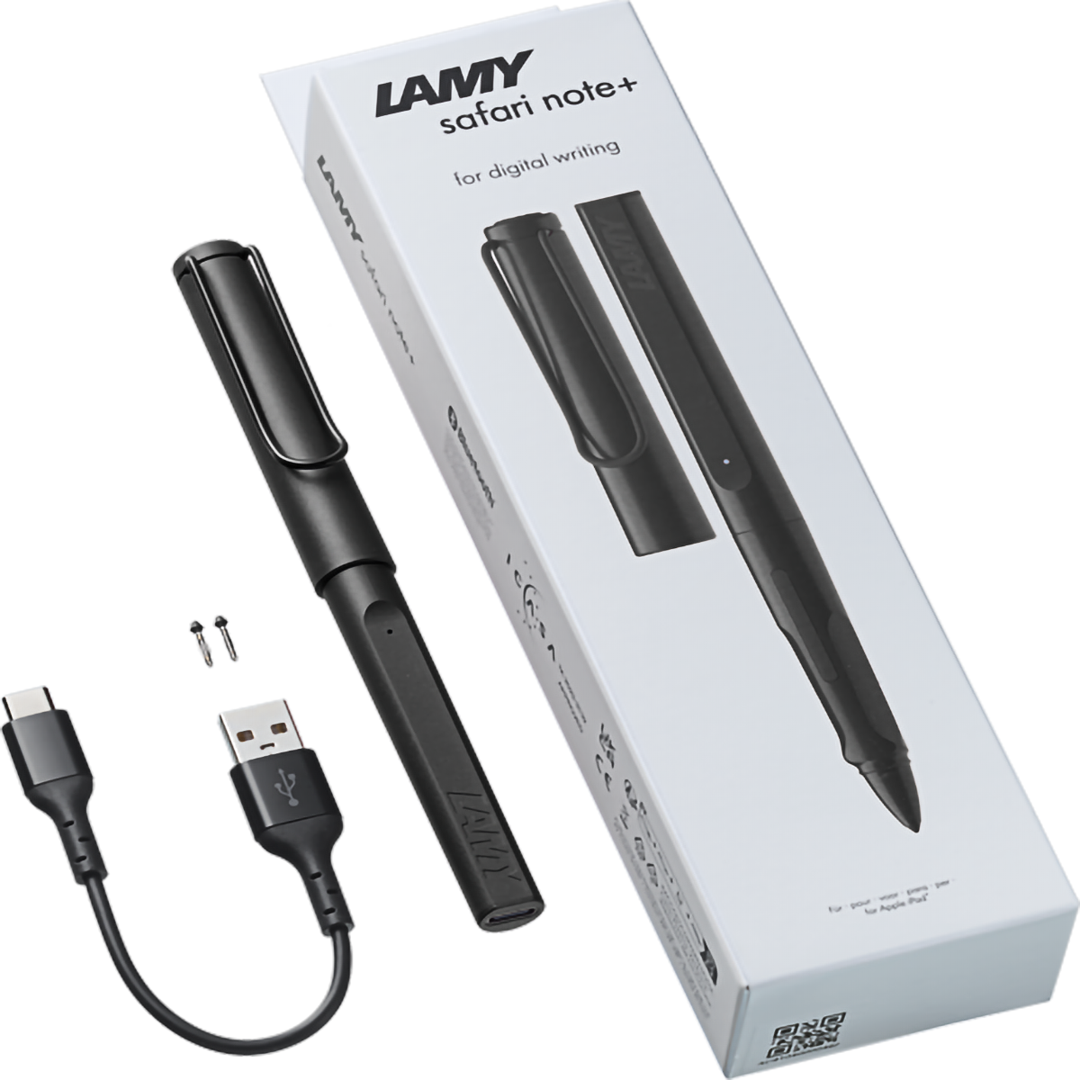 Lamy Safari Note - Studio - Stylus Pen - All Black (Matte)-Pen Boutique Ltd