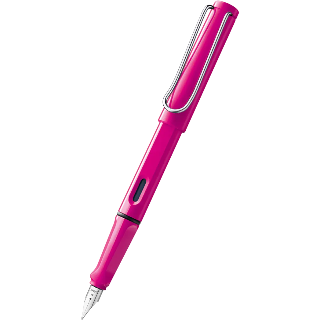 Lamy Safari Pink Fountain Pen-Pen Boutique Ltd