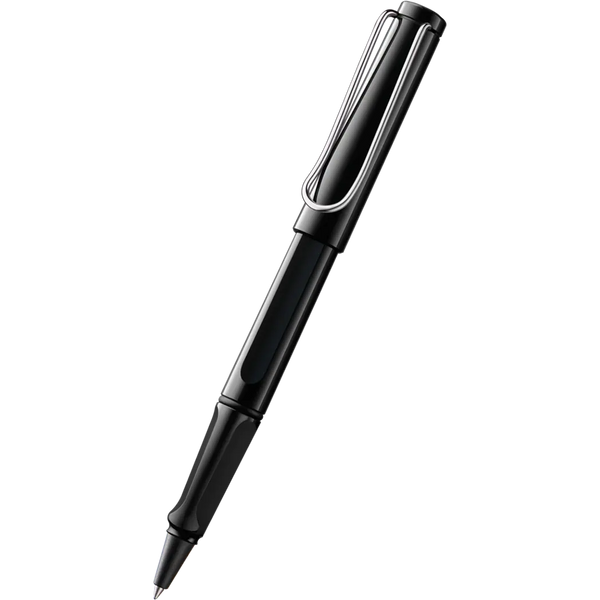 Lamy Safari Shiny Black Rollerball Pen-Pen Boutique Ltd