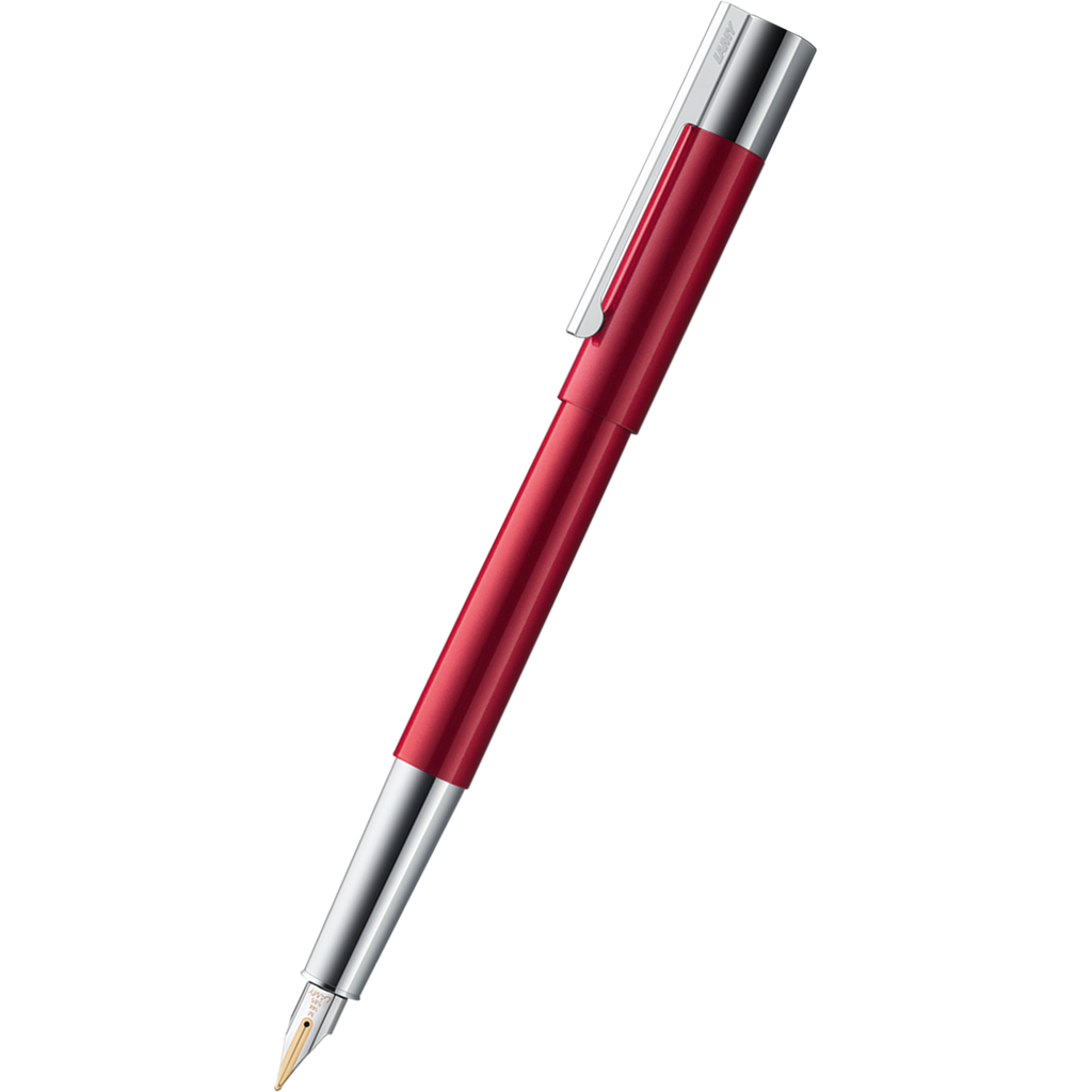 Lamy Scala Fountain Pen - Piano Red-Pen Boutique Ltd