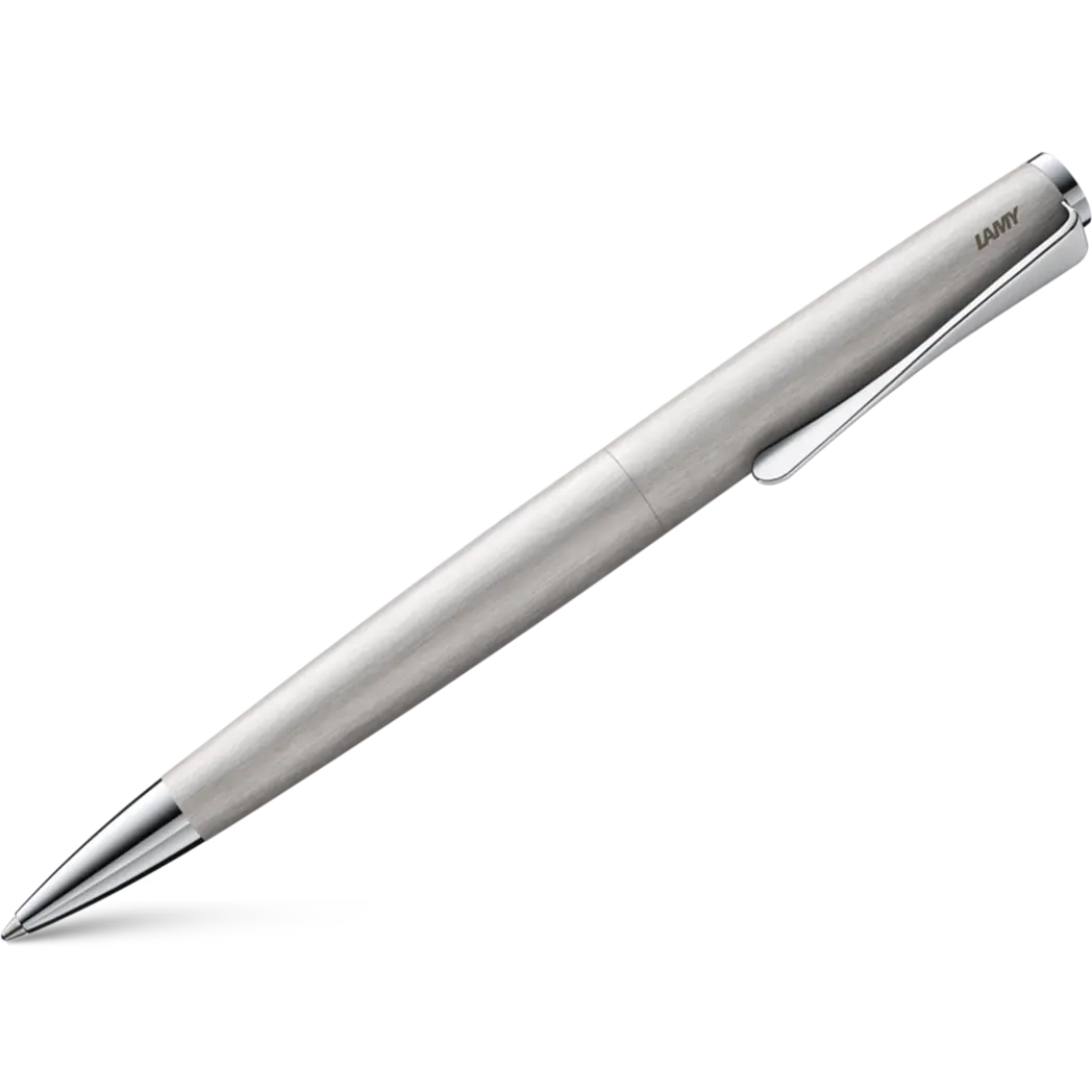 Lamy Studio Brushed Stainless Steel Ballpoint Pen-Pen Boutique Ltd