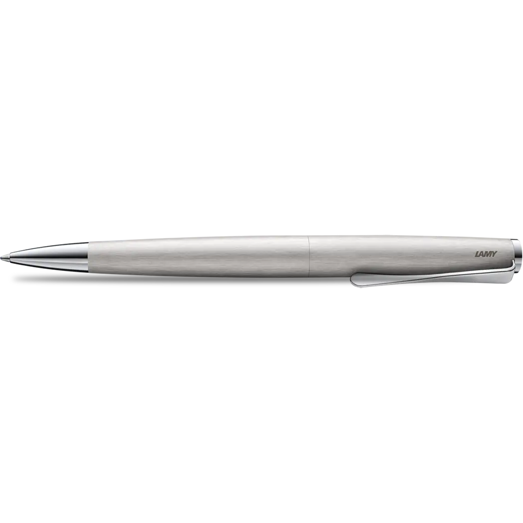 Lamy Studio Brushed Stainless Steel Ballpoint Pen-Pen Boutique Ltd
