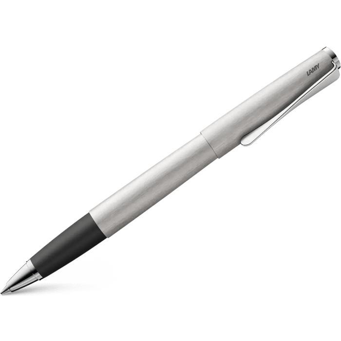 lamy-studio-brushed-stainless-steel-finish-rollerball-pen