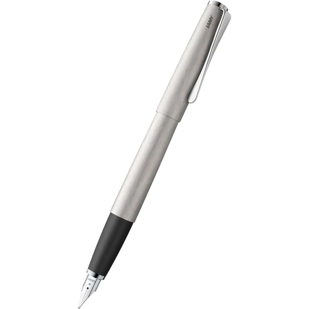 Lamy Studio Brushed Stainless Steel Fountain Pen-Pen Boutique Ltd