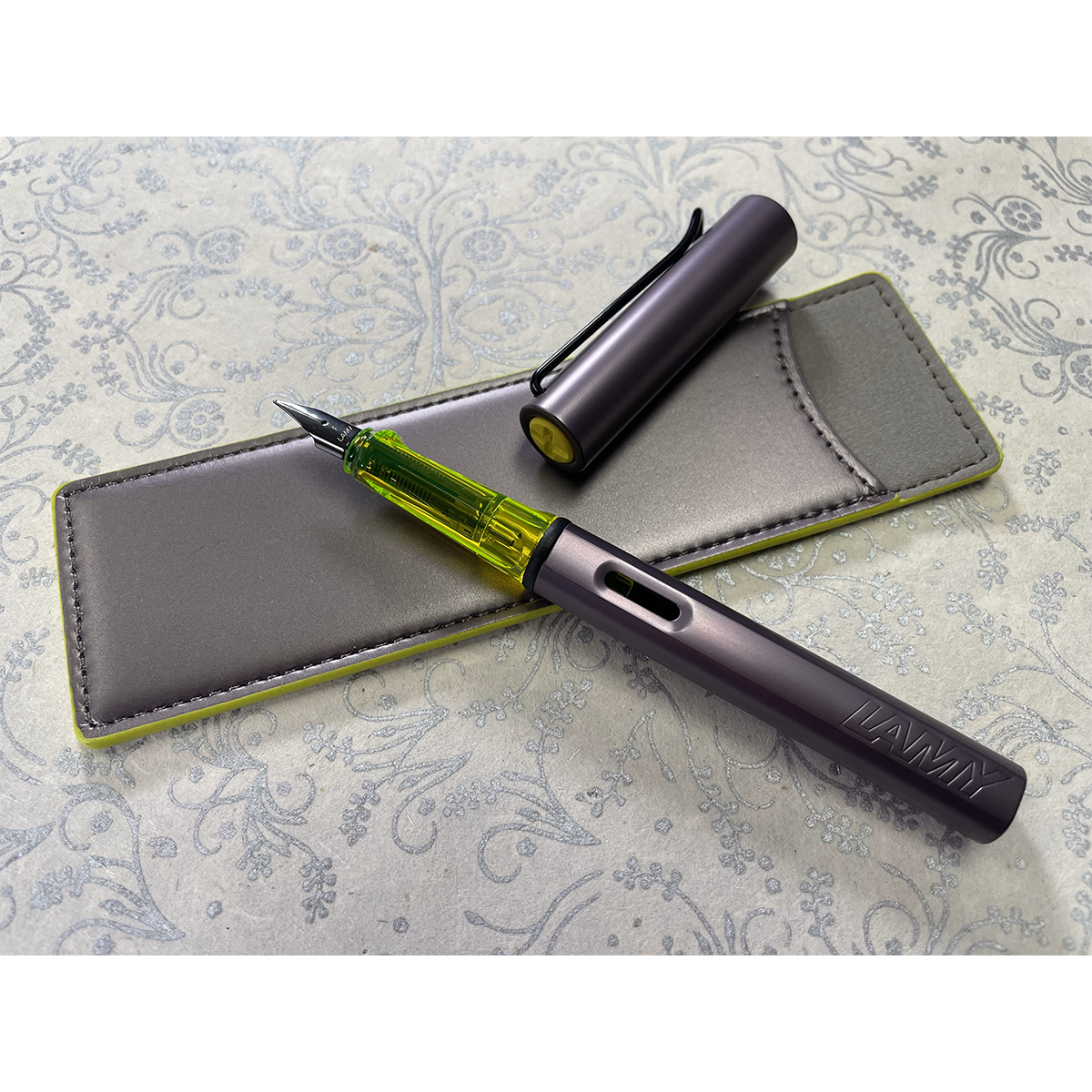 Lamy AL-Star Fountain Pen - Aubergine (Special Edition) + FREE matching Pen Pouch-Pen Boutique Ltd