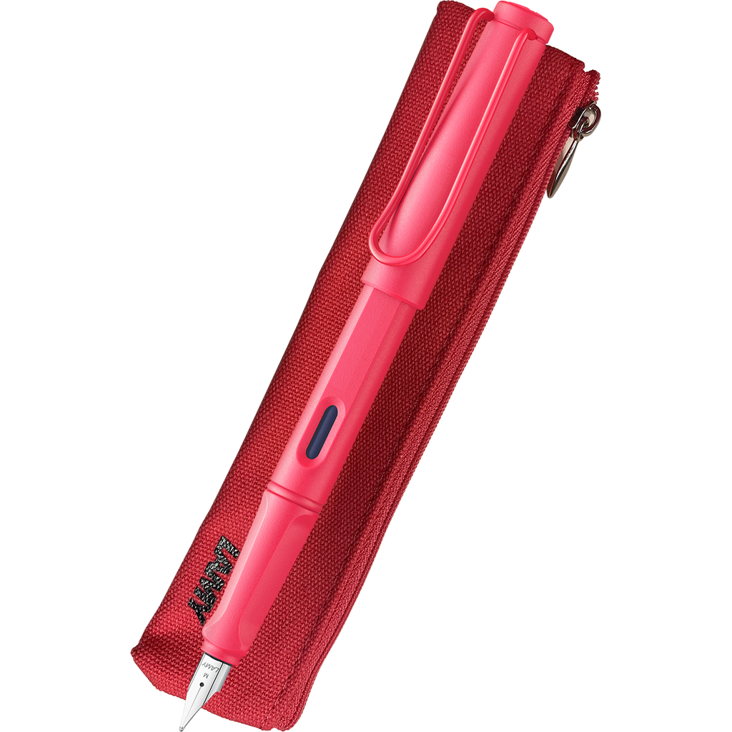 Lamy Safari Fountain Pen - Sunset Coral (Special Edition) + FREE Matching Pen Pouch-Pen Boutique Ltd