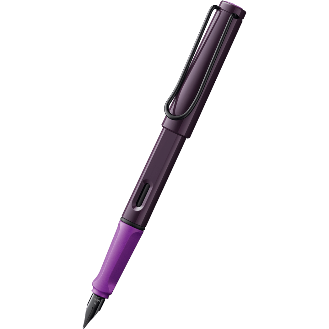 Lamy Safari Fountain Pen - Violet Blackberry 2024 (Special Edition)-Pen Boutique Ltd