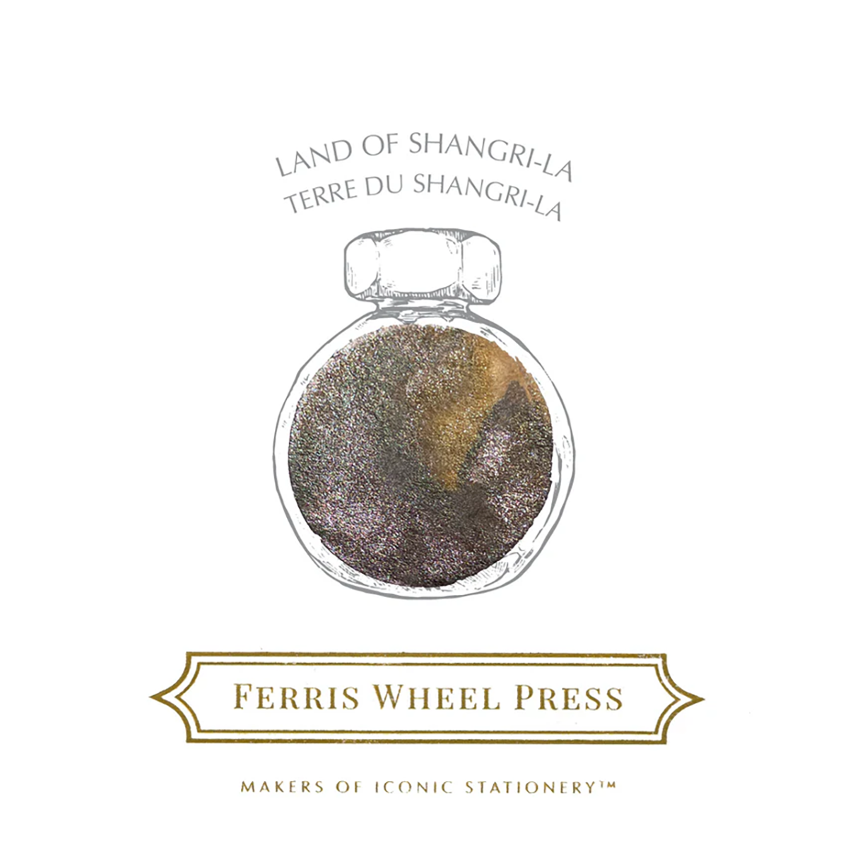 Ferris Wheel Press Ink Bottle - Land of Shangri-La - 38ml-Pen Boutique Ltd