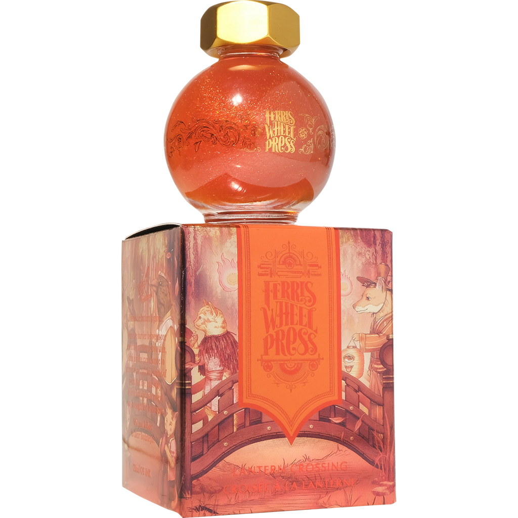 Ferris Wheel Ferritales Ink Bottle - Bestiary Series Lantern Crossing - 20ml-Pen Boutique Ltd