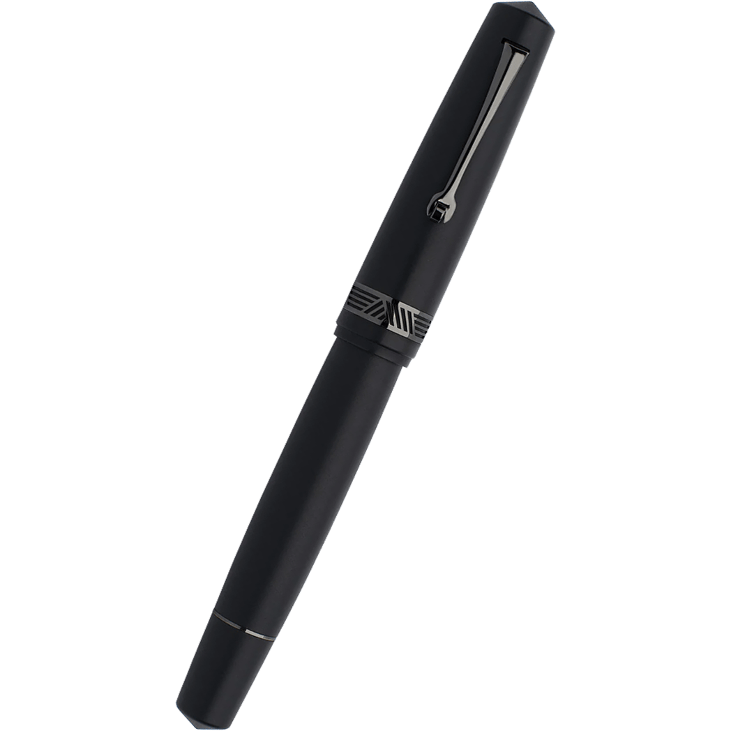 Leonardo Momento Magico Fountain Pen - Black Matte - Steel Nib-Pen Boutique Ltd
