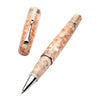 Leonardo Momento Zero Rollerball Pen - Angel Skin - Silver Trim-Pen Boutique Ltd