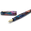 Leonardo x Pen Boutique Momento Zero GRANDE Fountain Pen - Rangoli - Gold Trim (Exclusive)-Pen Boutique Ltd