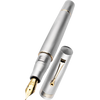 Leonardo Momento Zero Fountain Pen - Alumina - Gold Trim (Limited Edition)-Pen Boutique Ltd