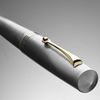 Leonardo Momento Zero Fountain Pen - Alumina - Gold Trim (Limited Edition)-Pen Boutique Ltd