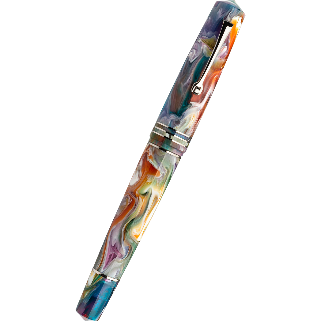 Leonardo Momento Zero Grande 2.0 Fountain Pen - Primary Manipulation 1 - Glossy Finish - 14k (Limited Edition)-Pen Boutique Ltd