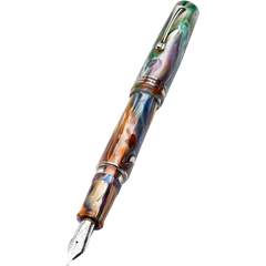 Leonardo Momento Zero Grande 2.0 Fountain Pen - Primary Manipulation 1 - Glossy Finish - 14k (Limited Edition)-Pen Boutique Ltd