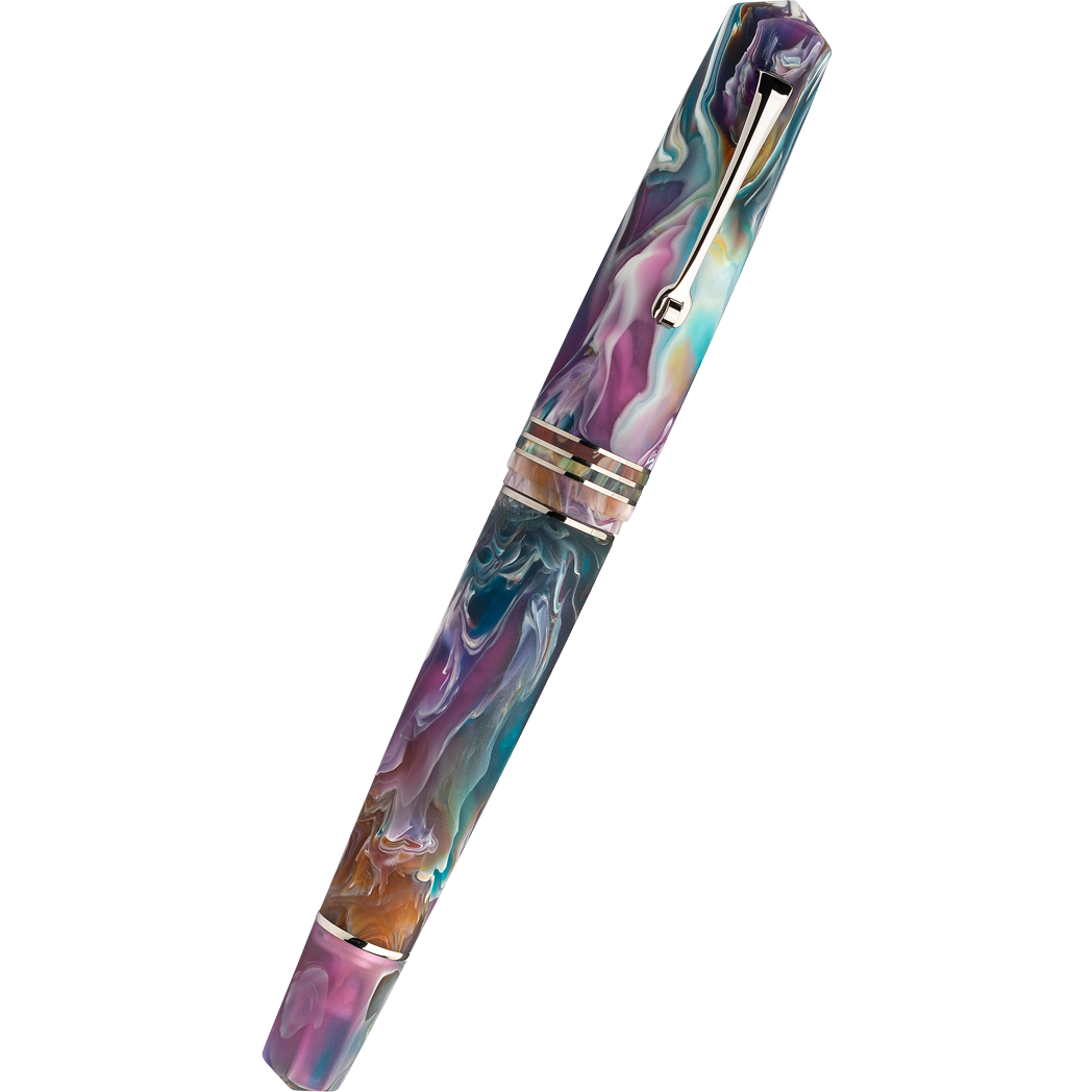 Leonardo Momento Zero Grande 2.0 Fountain Pen - Primary Manipulation 1 - Matte Finish 14k (Limited Edition)-Pen Boutique Ltd