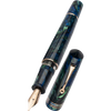 Leonardo Momento Zero Grande 2.0 Fountain Pen - The Power of Flower - Fiordaliso Blue - Rose Gold Trim (Limited Edition)-Pen Boutique Ltd