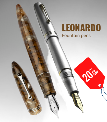 Leonardo fountain pen - 20% off