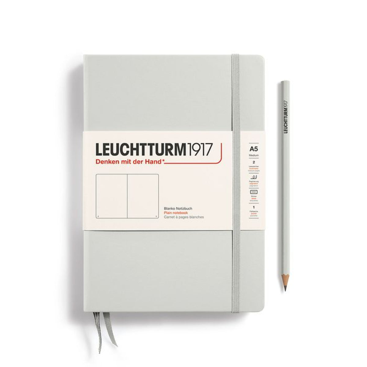 Leuchtturm 1917 Hardcover Notebook - A5 - Plain-Pen Boutique Ltd