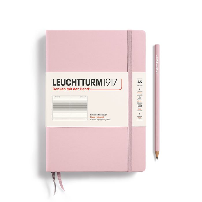 Leuchtturm 1917 Hardcover Notebook - A5 - Ruled - Pen Boutique Ltd