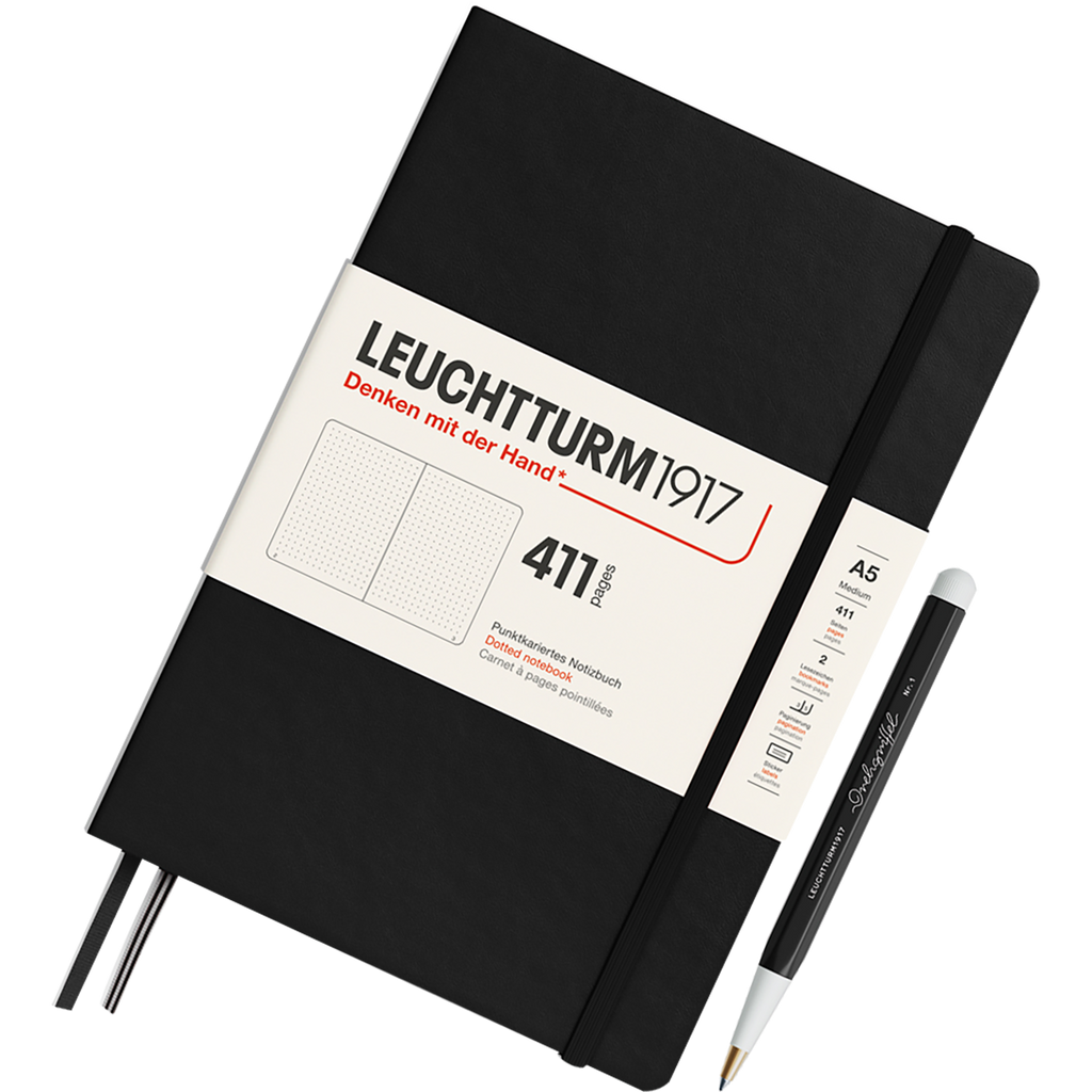 Leuchtturm 1917 411 Hardcover Notebook - A5 - Dotted-Pen Boutique Ltd