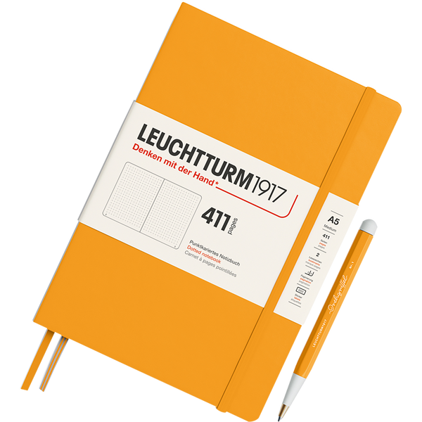 Leuchtturm 1917 411 Hardcover Notebook - A5 - Dotted-Pen Boutique Ltd