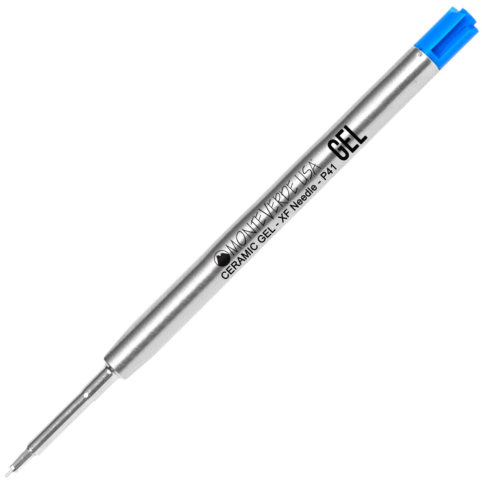 Monteverde Capless Gel Refill (to fit Parker) - Blue - 0.5 mm Extra Fine Needle Point - 1 PC-Pen Boutique Ltd