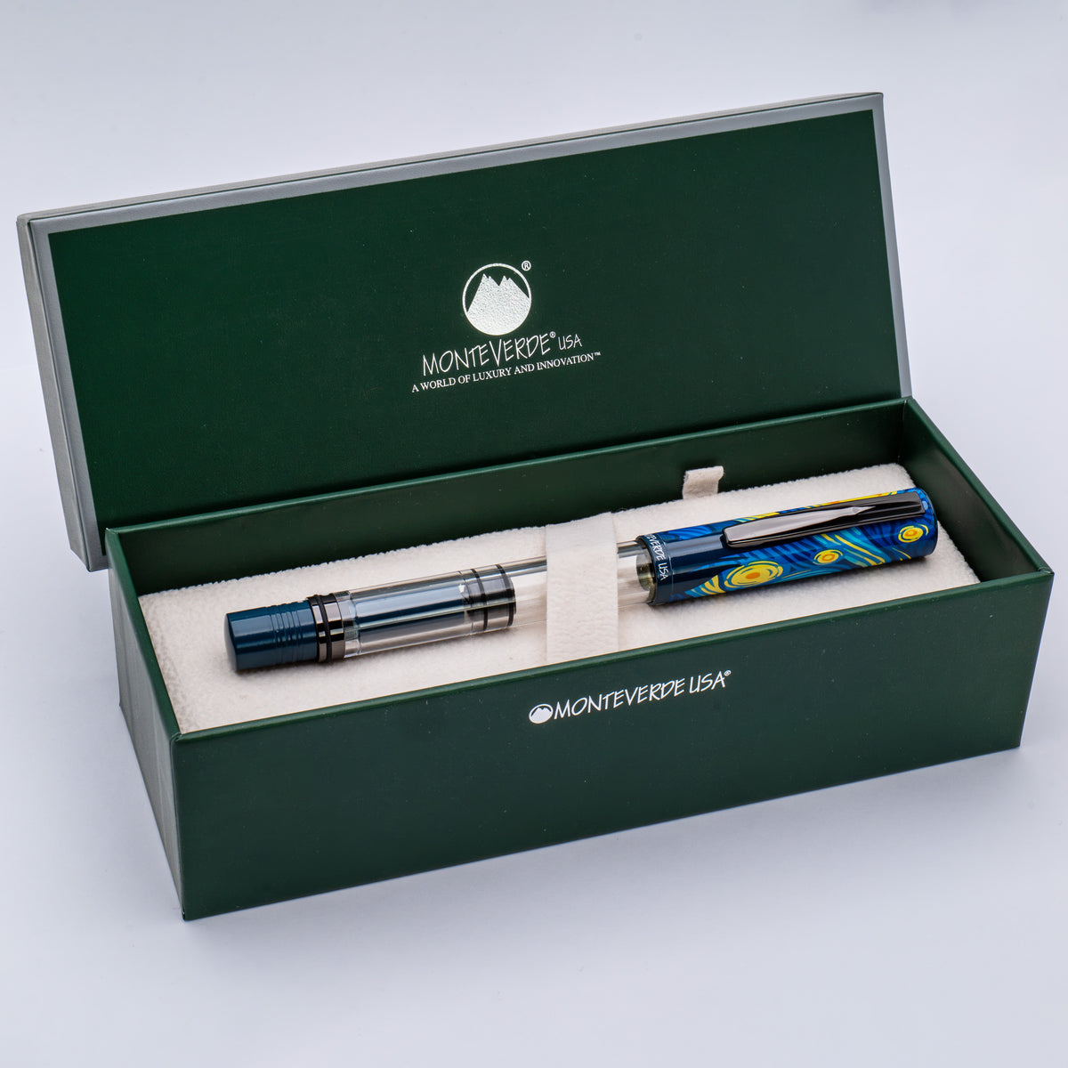 Monteverde MP1 Fountain Pen - Vincent Van Gogh Starry Night (Numbered Edition) - Pen Boutique Ltd
