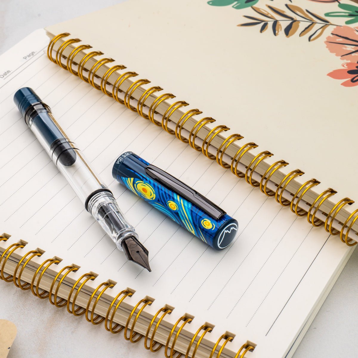 Monteverde MP1 Fountain Pen - Vincent Van Gogh Starry Night (Numbered Edition) - Pen Boutique Ltd