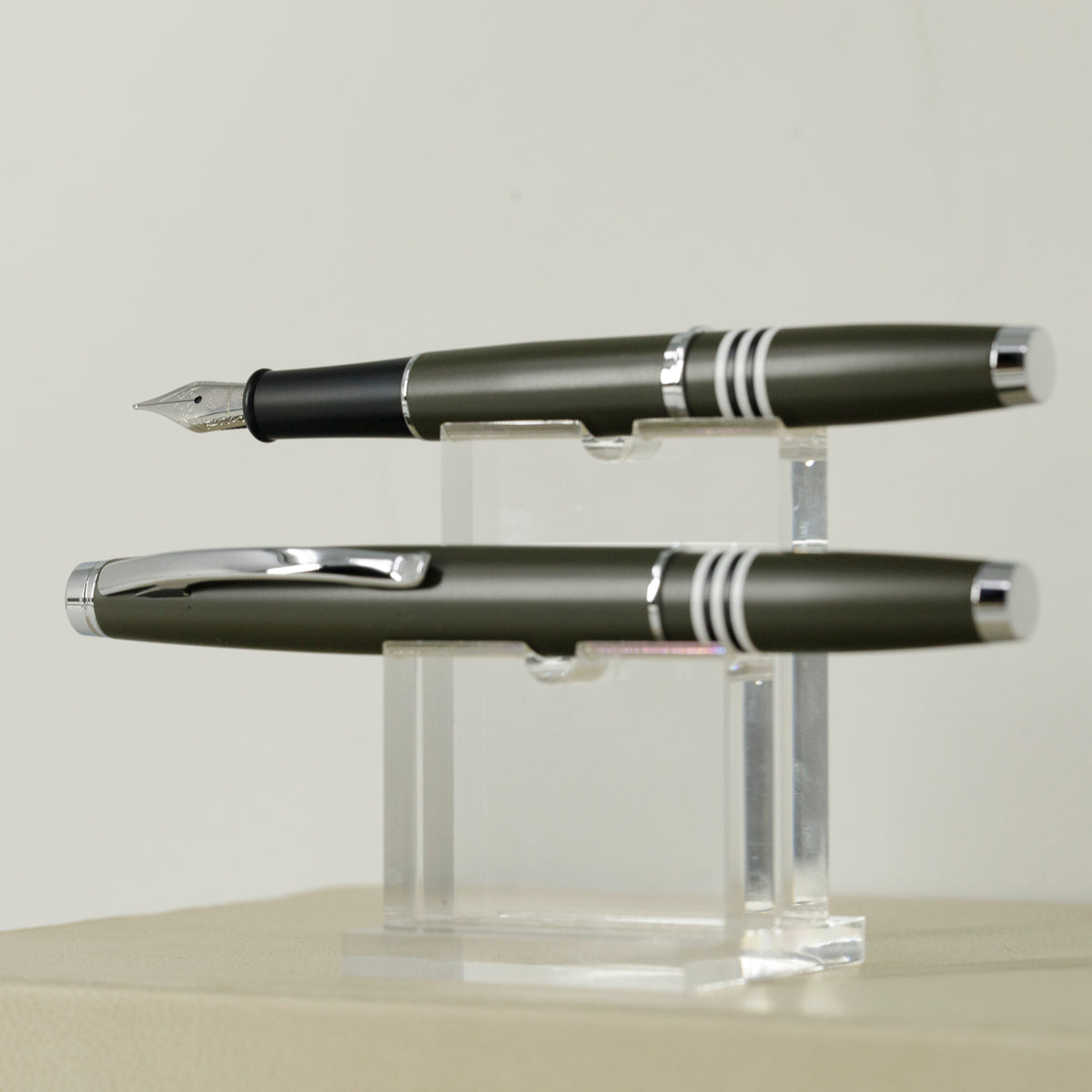 Monteverde Dakota Fountain Pen - Military Green-Pen Boutique Ltd