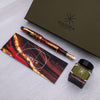 Maiora Ultra Ogiva Fountain Pen - Golden Rule - Gold Trim - 14K Gold Nib-Pen Boutique Ltd