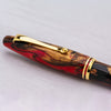 Maiora Ultra Ogiva Fountain Pen - Golden Rule - Gold Trim - 14K Gold Nib-Pen Boutique Ltd