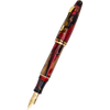 Maiora Ultra Ogiva Fountain Pen - Golden Rule - Gold Trim - 14K Gold Nib-Pen Boutique Ltd