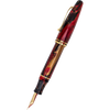Maiora Ultra Ogiva Fountain Pen - Golden Rule - Gold Trim - 14K Gold Nib-Pen Boutique Ltd