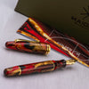 Maiora Ultra Ogiva Fountain Pen - Golden Rule - Gold Trim - 14K Gold Nib-Pen Boutique Ltd