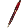 Maiora Ultra Ogiva Fountain Pen - Golden Rule - Gold Trim - Stainless Steel Nib-Pen Boutique Ltd