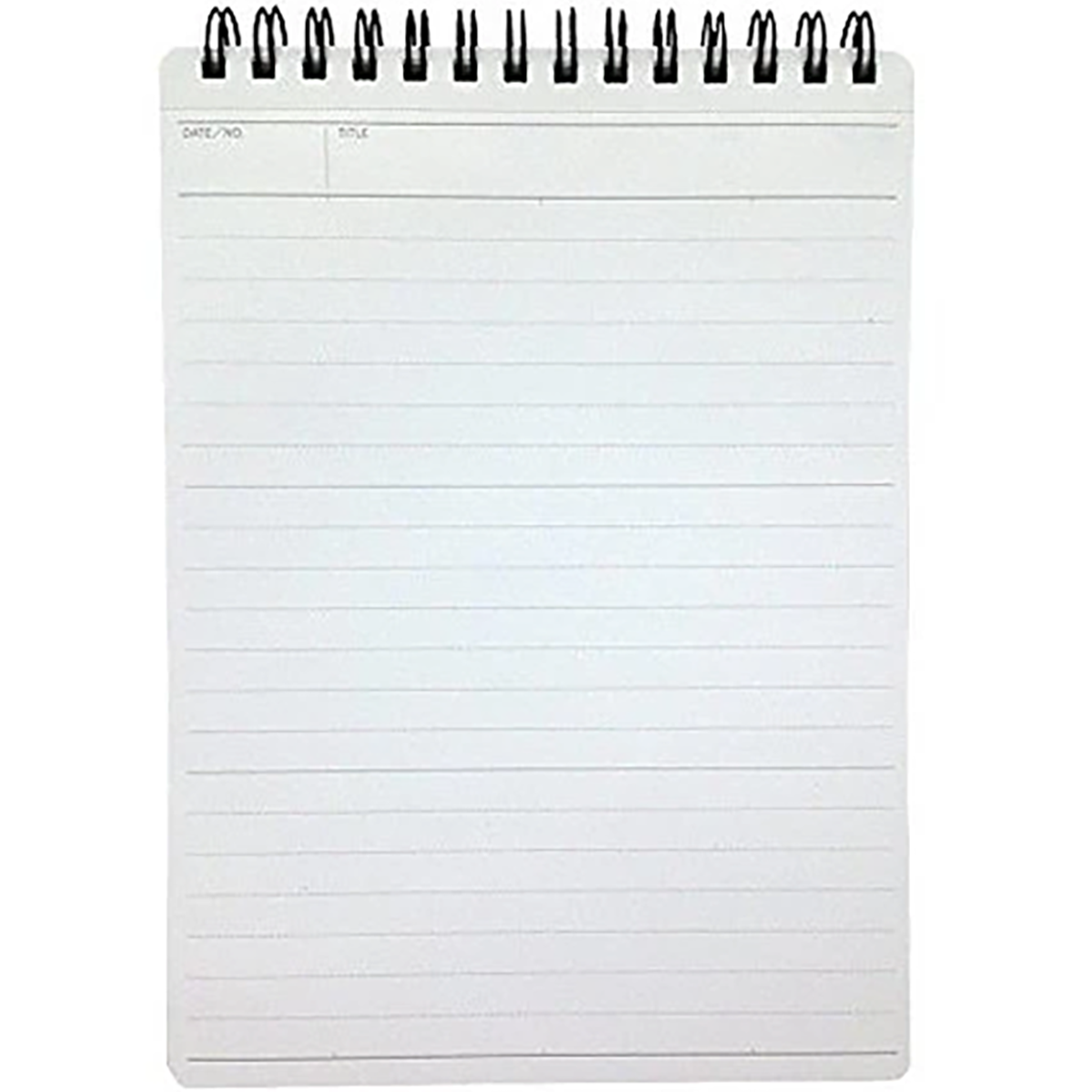 Maruman Mnemosyne Notebook - Black - Lined - B6