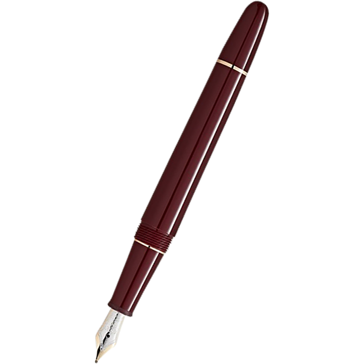 Montblanc 145 Meisterstuck Fountain Pen - Burgundy (2025 release)-Pen Boutique Ltd