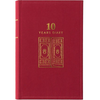 Midori 10 Years Gate Diary - Dark Red-Pen Boutique Ltd