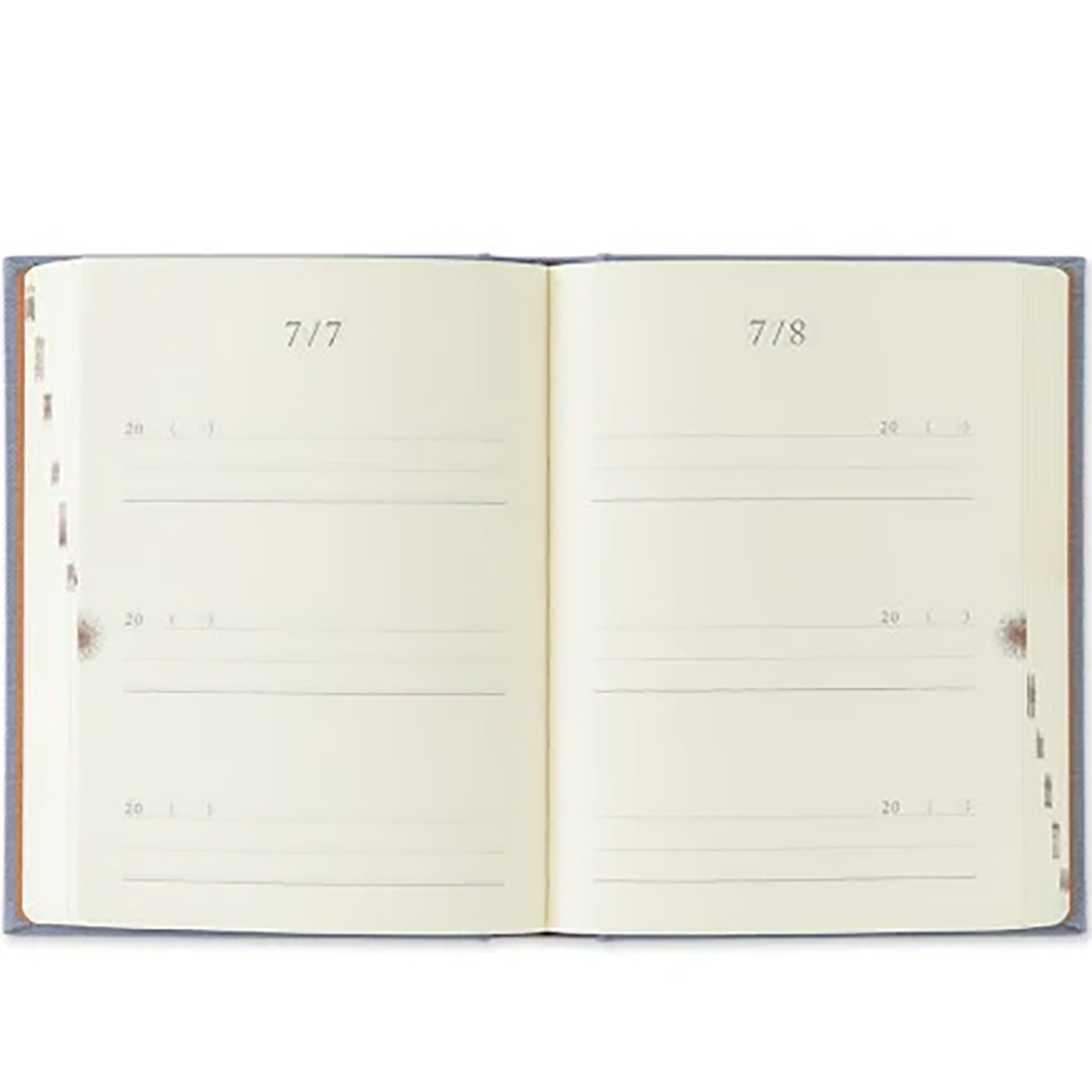 Midori 3 Years Gate Diary - Blue-Purple - Mini-Pen Boutique Ltd