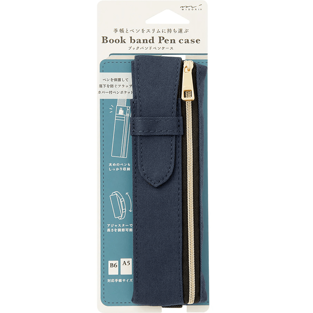 Midori Book Band Pen Case - Pen Boutique Ltd