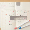 Midori Clip Ruler - Silver - Pen Boutique Ltd