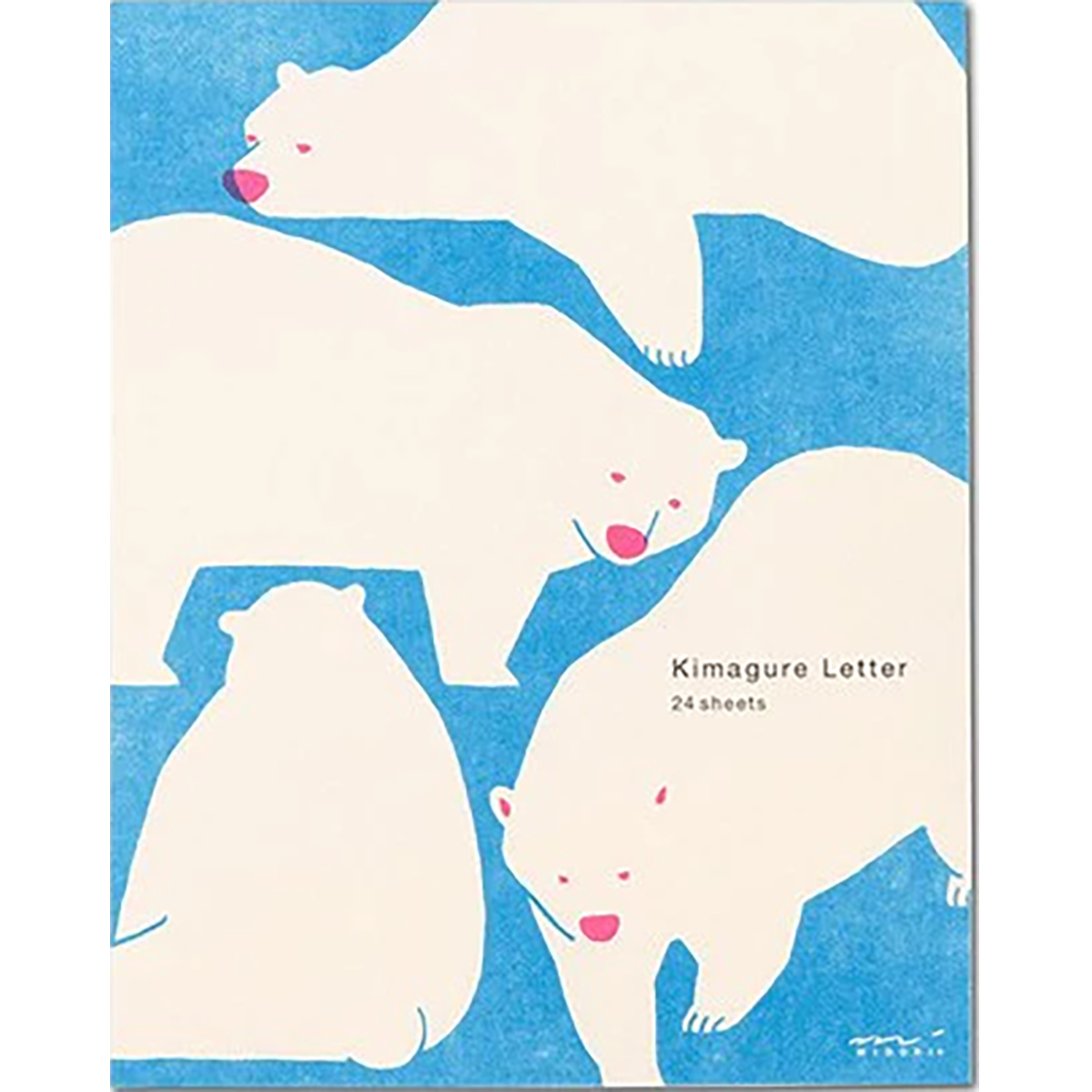 Midori Easy & Cozy Letter Pad - Kimagure Bear-Pen Boutique Ltd