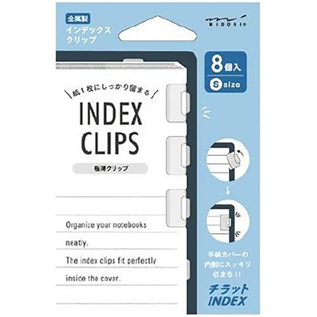 Midori Index Clips-Pen Boutique Ltd
