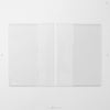 Midori MD Notebook Cover - Clear - A7 - Pen Boutique Ltd
