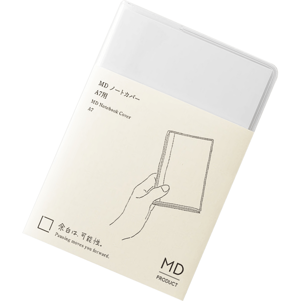 Midori MD Notebook Cover - Clear - A7 - Pen Boutique Ltd