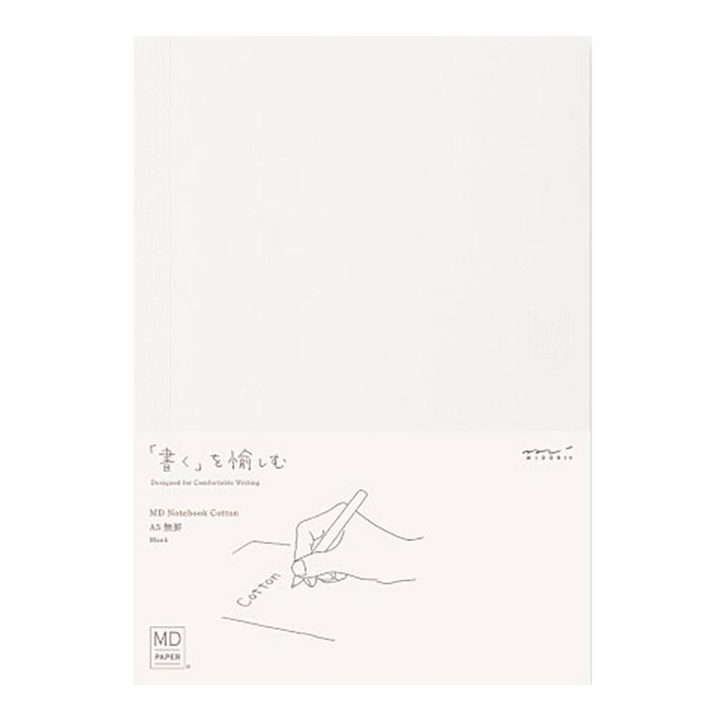 Midori Notebook - Cotton - A5-Pen Boutique Ltd